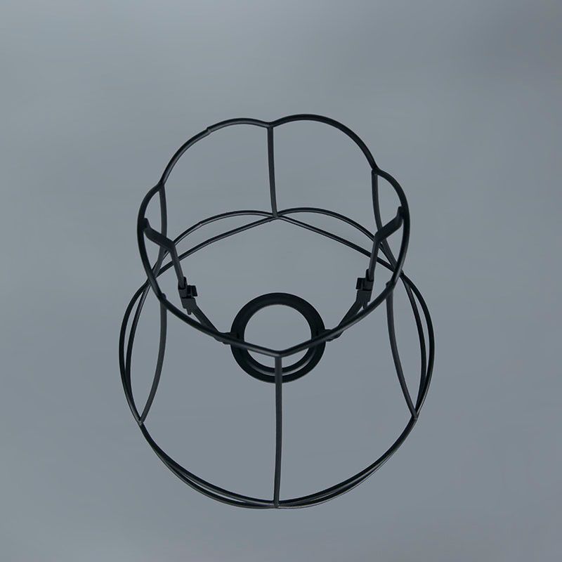 Metalen lampenkap zwart 20/19 - Granny Frame