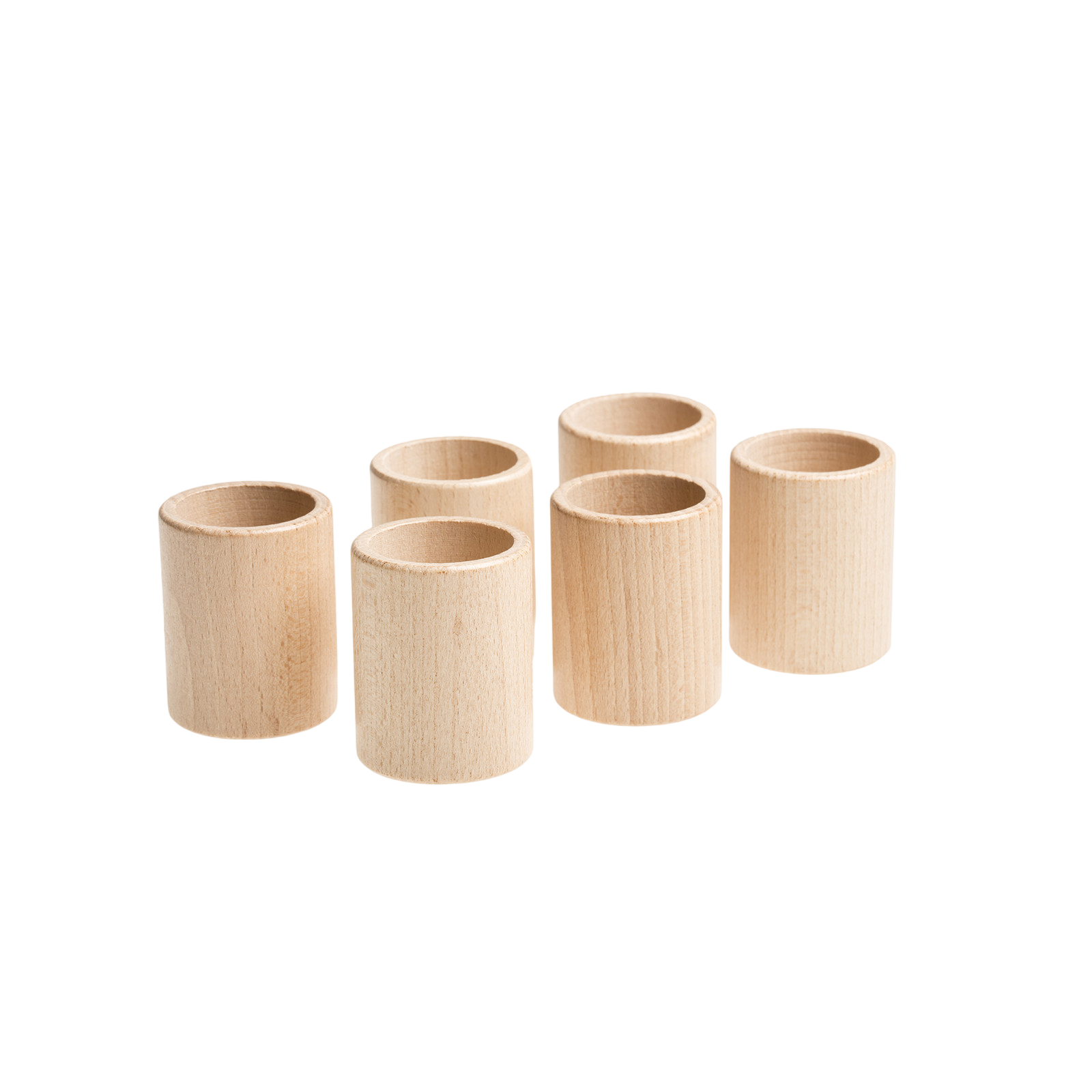 Holzbecher 6 Stück Grapat