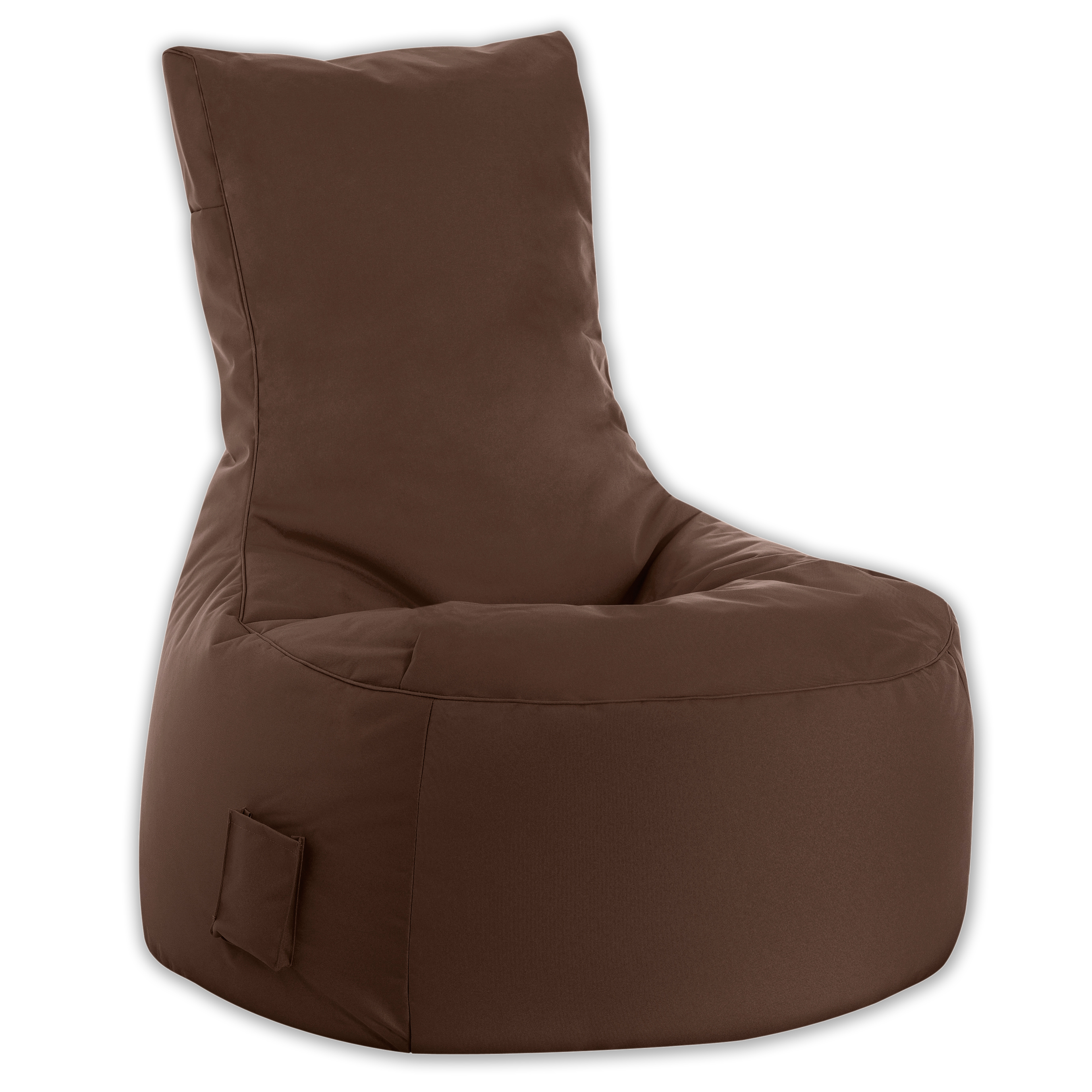 Sitzsack - braun - 95x90 cm