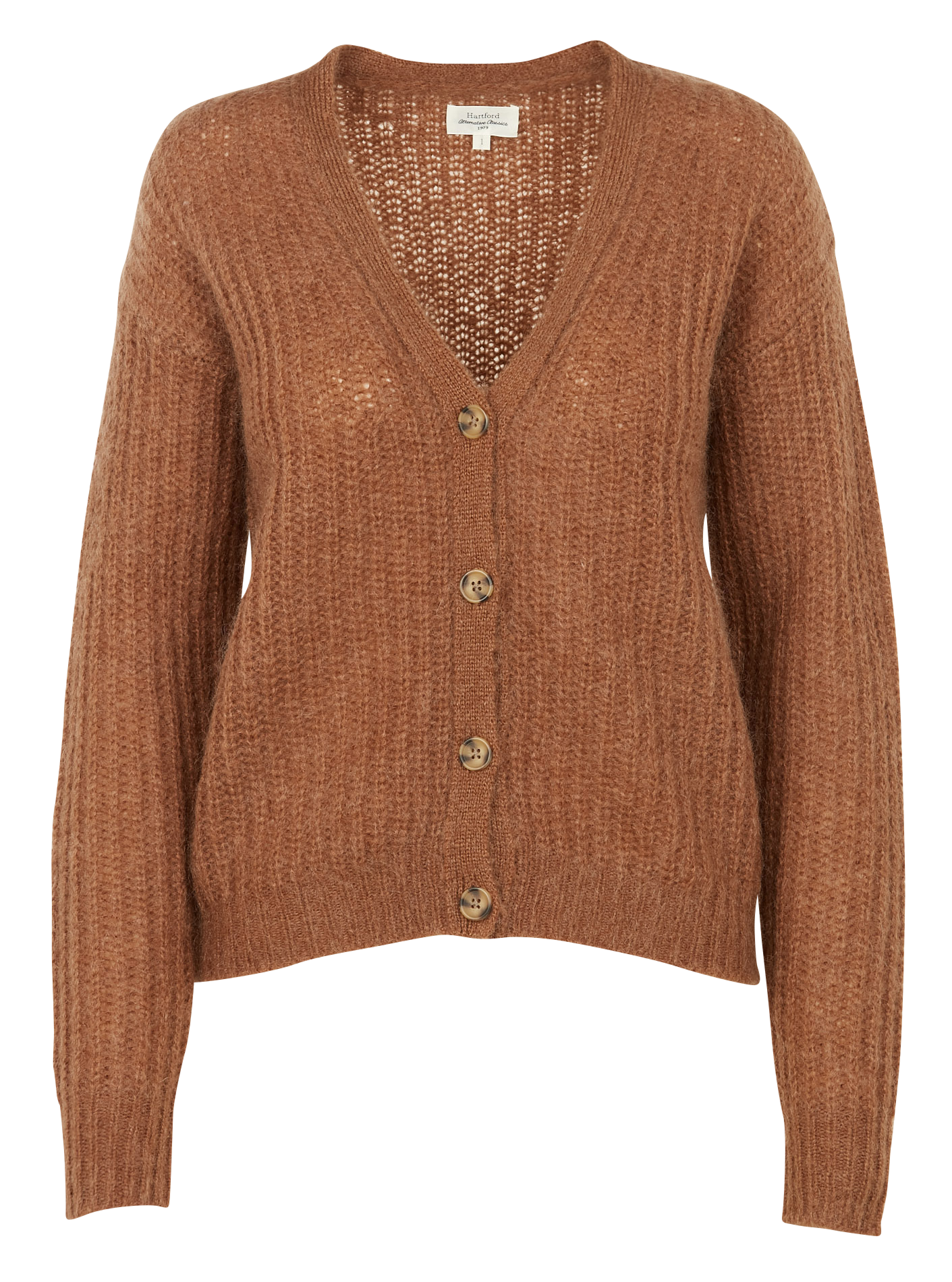 MOUNTAIN - Gilet en laine mélangée | Marron