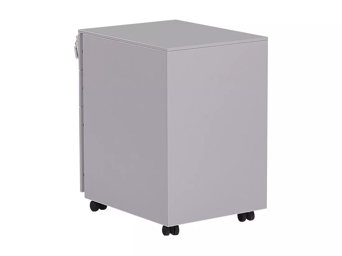 Meuble de rangement CAMI Métal Gris clair