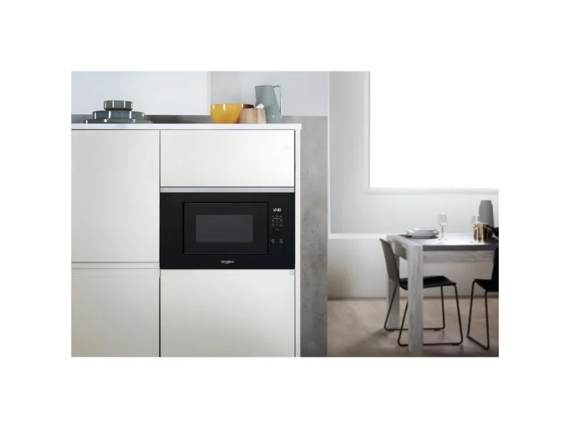 Whirlpool WMF201G, Indbygget, Grill mikroovn, 20 L, 800 W, Indbygget skærm, Dreje, Berøring