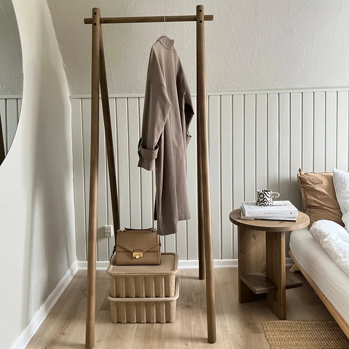 Karup Design - Hongi Garderobe 75, carobbraun
