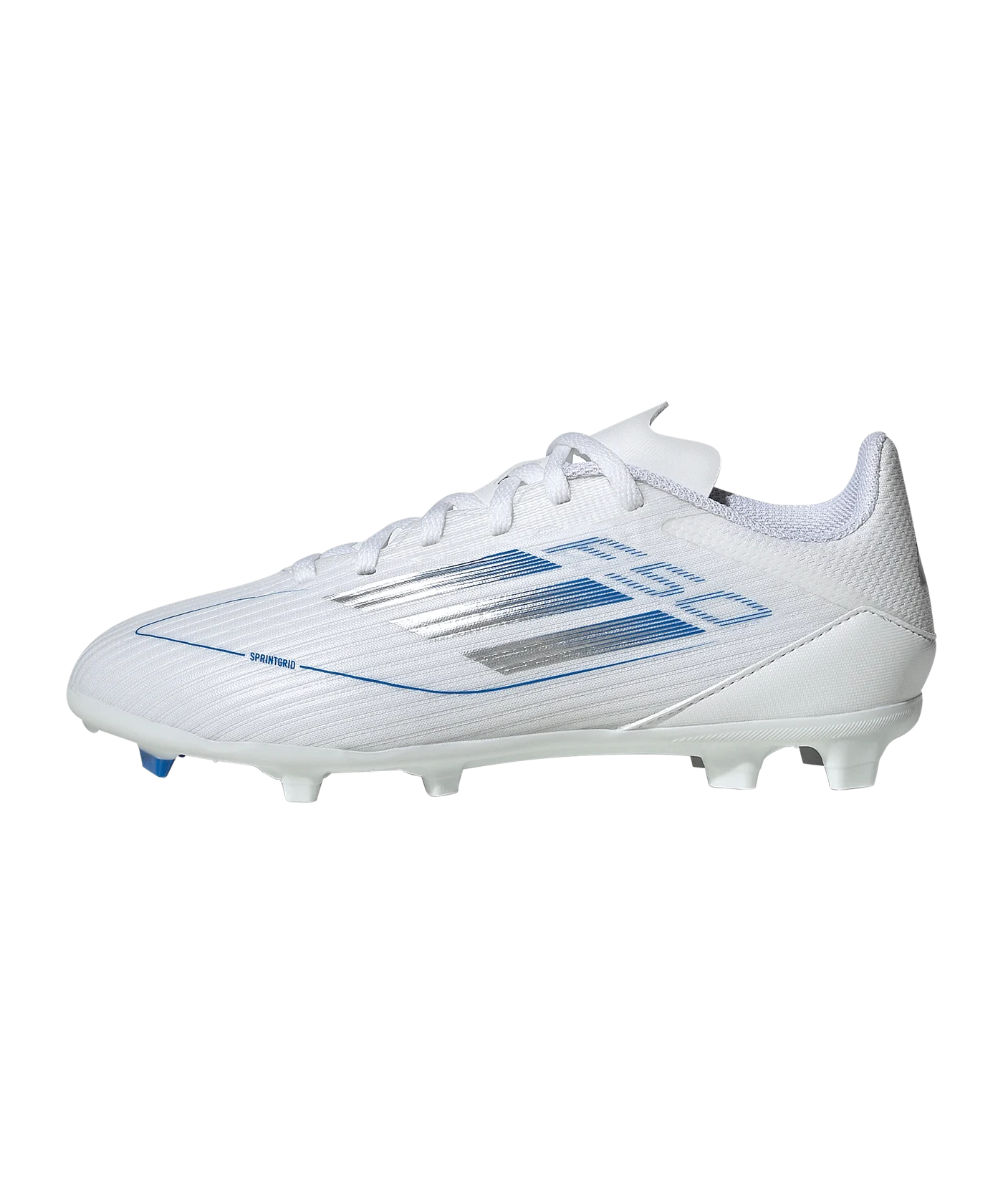 adidas F50 League FG Polar Victory Kids Weiss