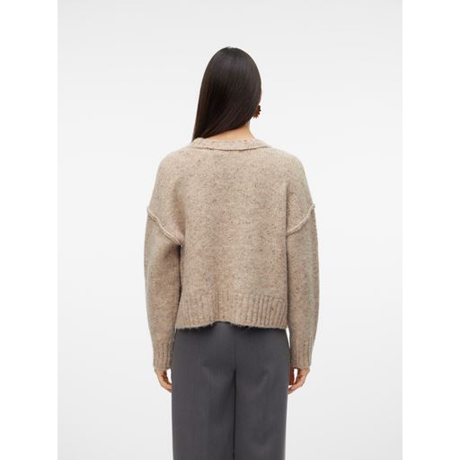 Vero Moda Ingrid Cardigan, Silver Mink, M