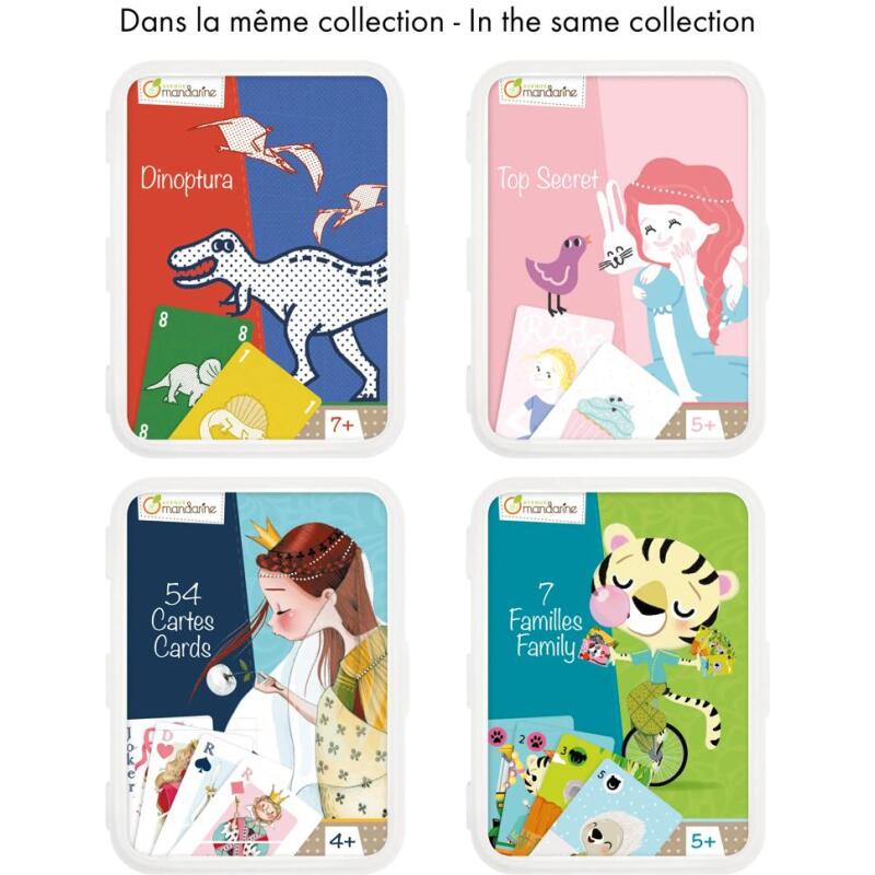 Jeux de cartes, Jeu des 7 familles - Multicolore