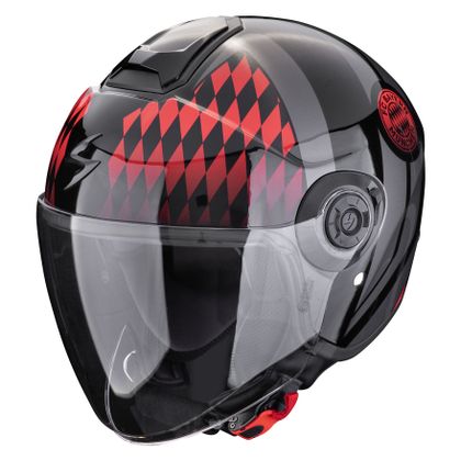 Casque Scorpion Exo EXO-CITY II - FC BAYERN - Noir / Rouge