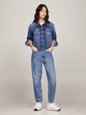 Jaqueta jeans clássica Mom
