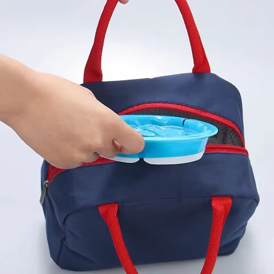 (10er Set) Einweg Erbrechbeutel Notfall Reise Spucktüten mit Ring (1000ml) - Blau