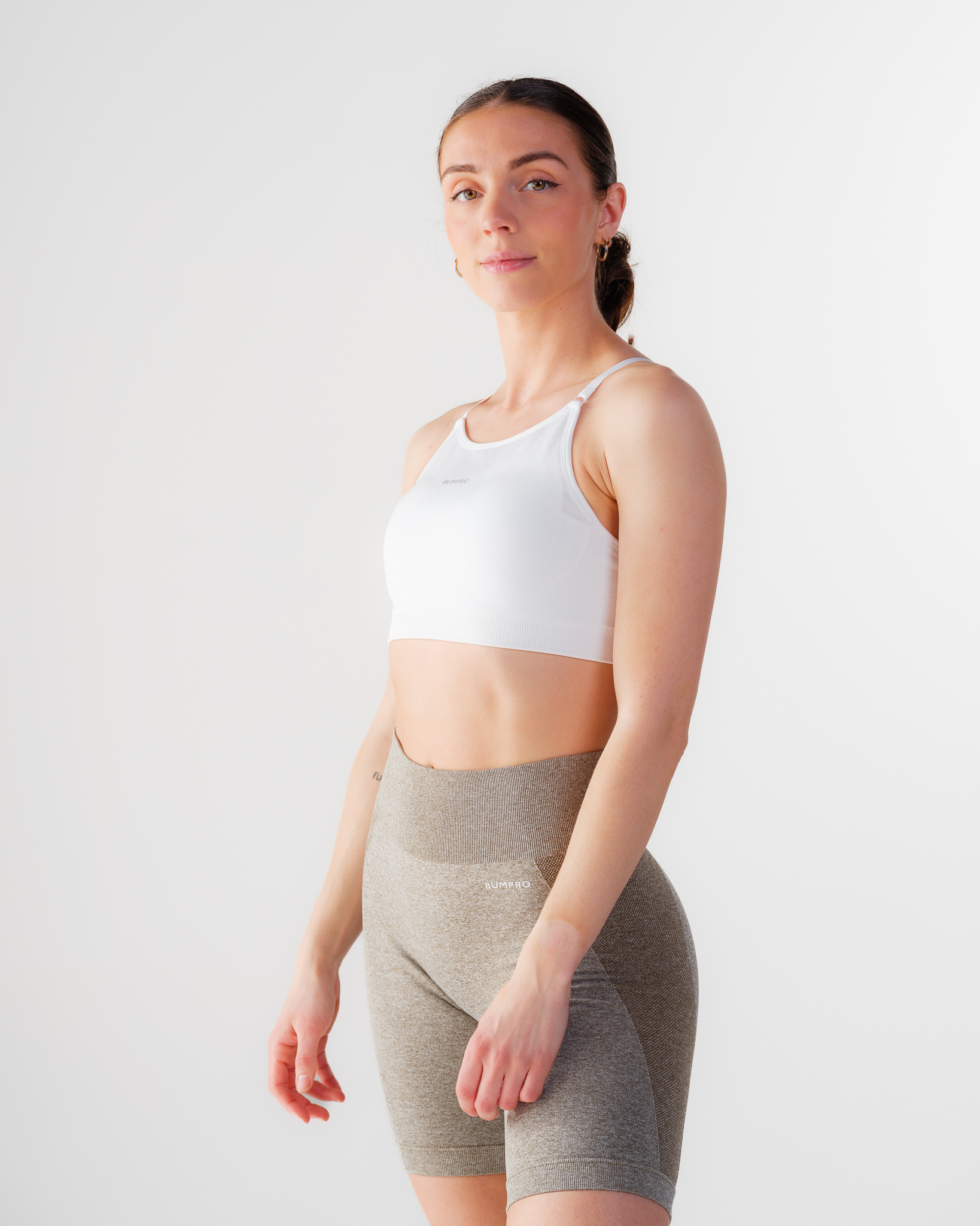 Bumpro Power Up! Bra White Brilliant