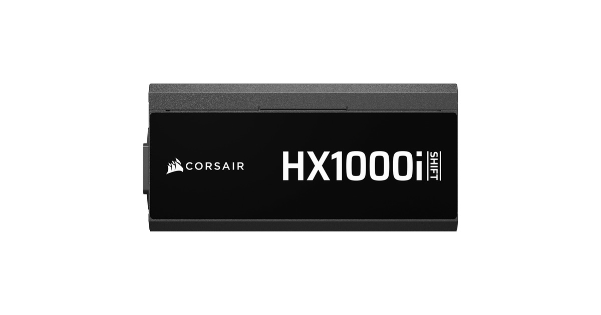 CorsairHX1000i SHIFT modulaire 1000 watt voeding   (Zwart, 1x 12V-2x6, 2x PCIe)