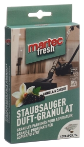 Martec Staubsauger Duft Granulat, 4 Stück