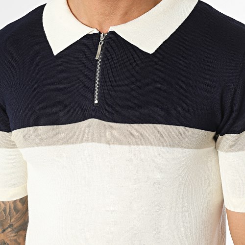 Polo Manches Courtes Beige