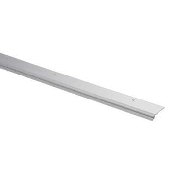 Handson slijtstrip aluminium 93 cm met rubber lip