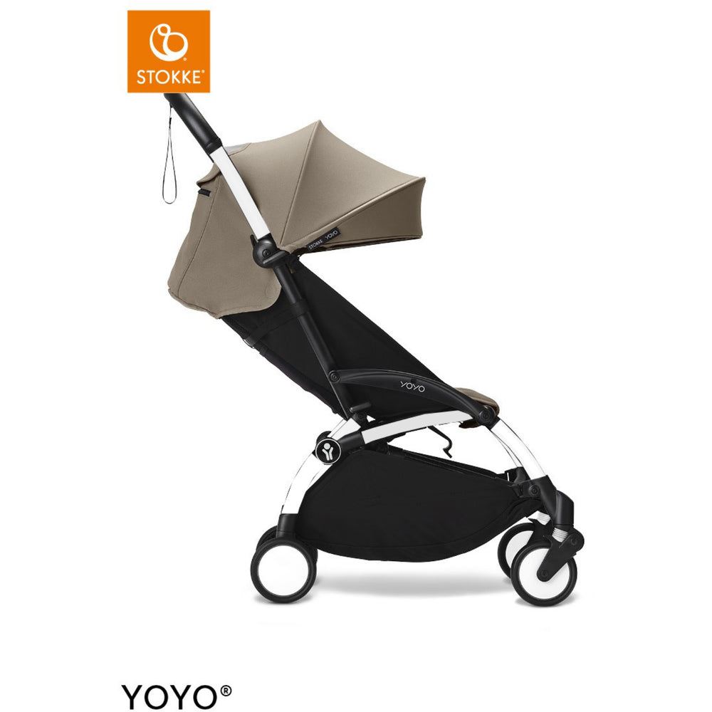 Køb Stokke® YOYO³ Klapvogn Hvid/Taupe