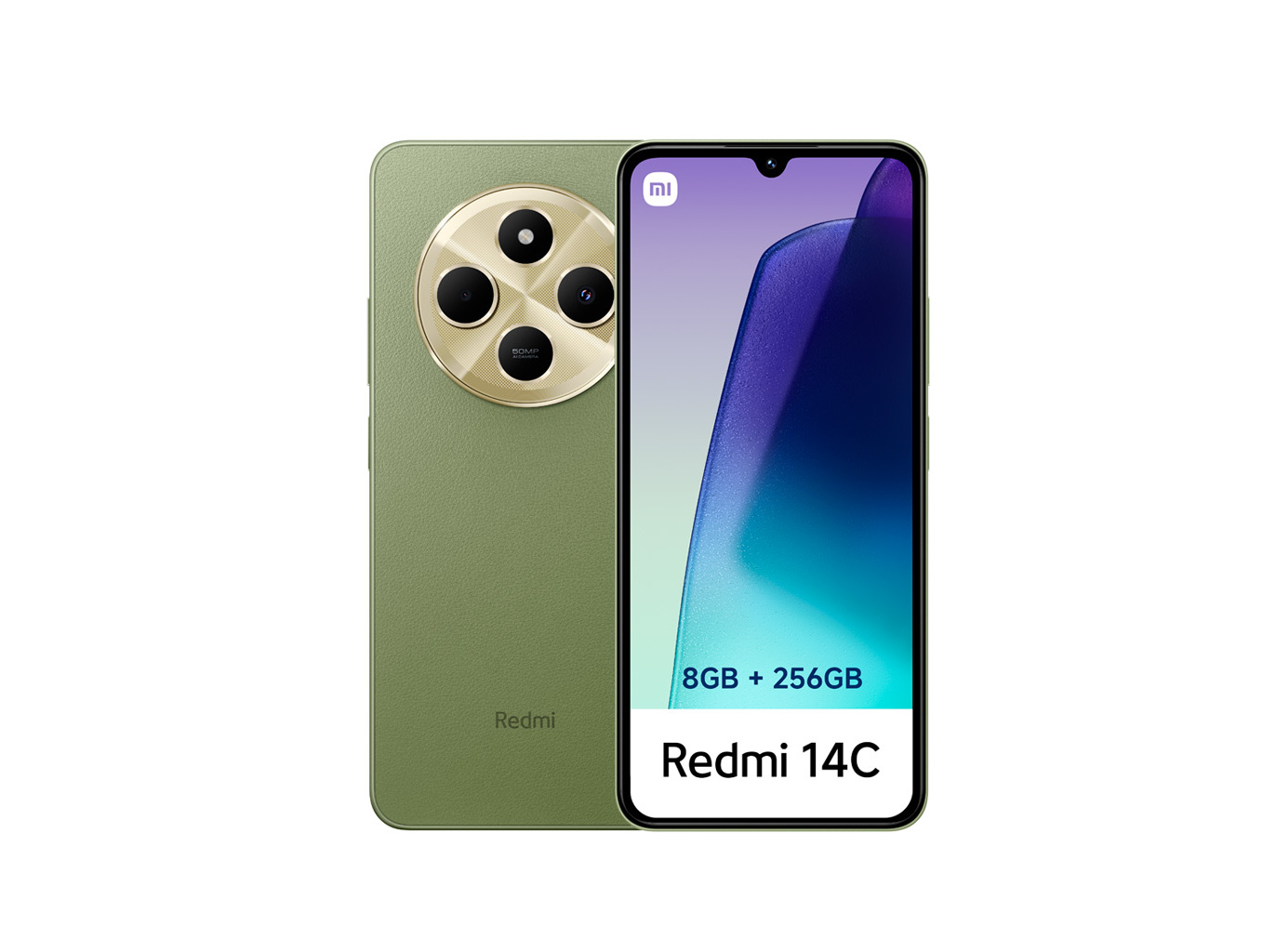 SMARTPHONE XIAOMI REDMI 14C SAGE GREEN 8/256GB