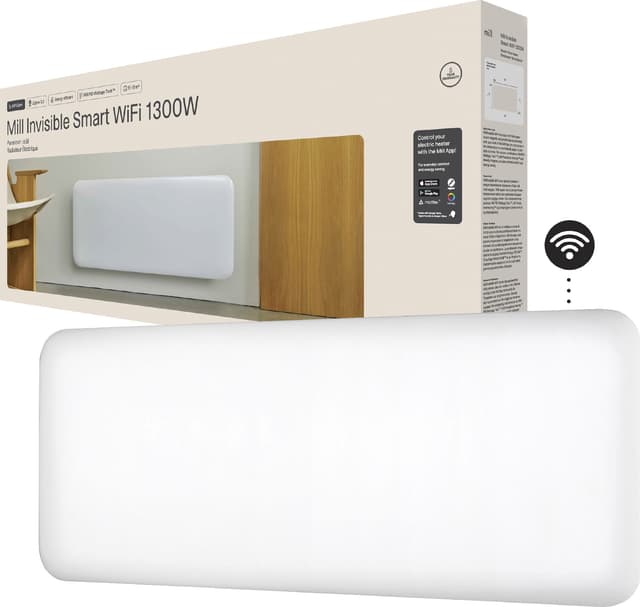 Mill Invisible Wi-Fi Gen4 panelradiator PA1300WIFI4 (hvid)