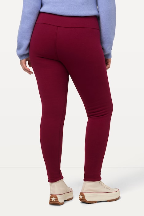 Leggings, Webfellfutter, extrawarm, High Waist