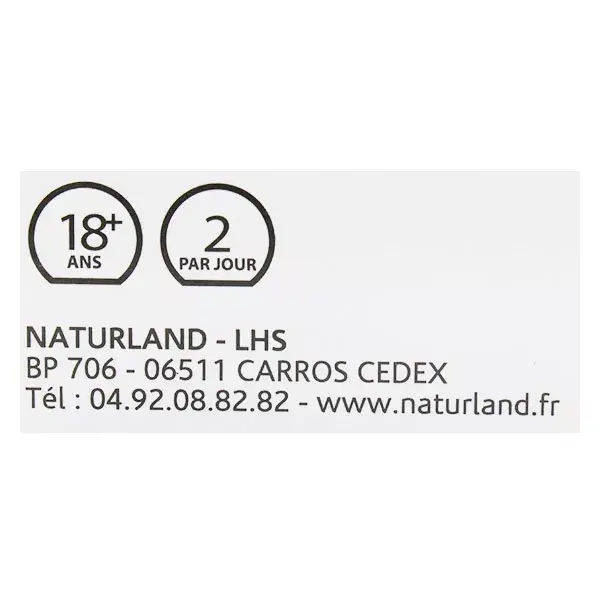 Naturland Griffonia 75 cápsulas vegetais