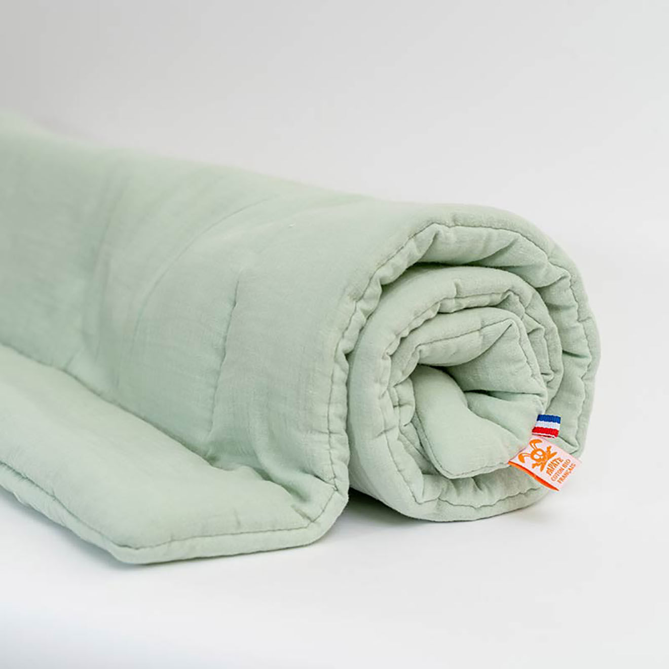 Papate Edredon en Coton Bio vert - 70x120 cm