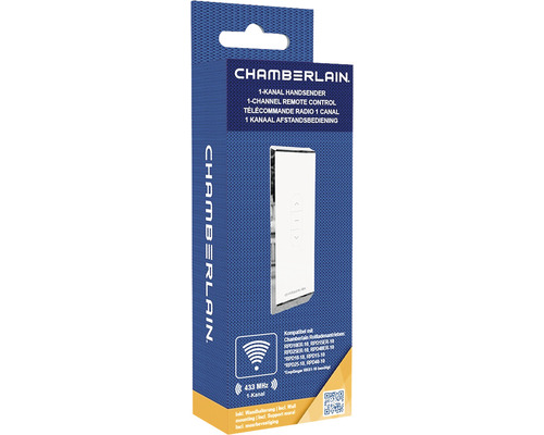 Afstandsbediening 1-kanaals handzender Chamberlain RTX1P-10