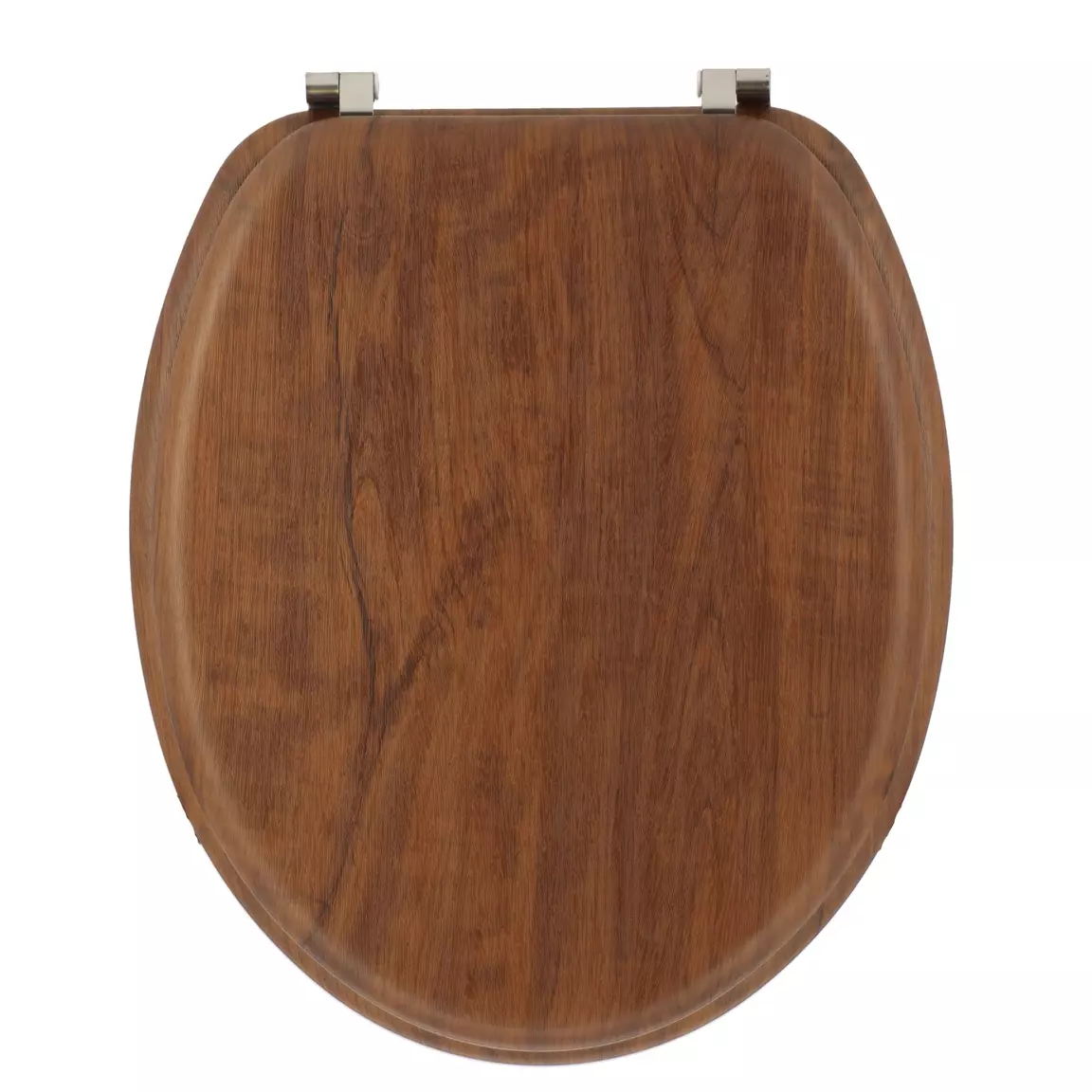 Abattant WC 18 pouces imitation Bois Marron