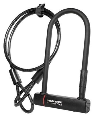 Antivol U avec support Trelock U4 Flex ZB401 230-102 mm ø 14 mm