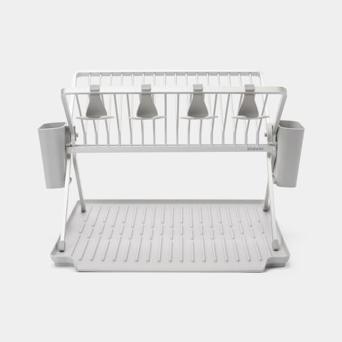 Inklapbaar afdruiprek SinkSide, Large - Mid Grey