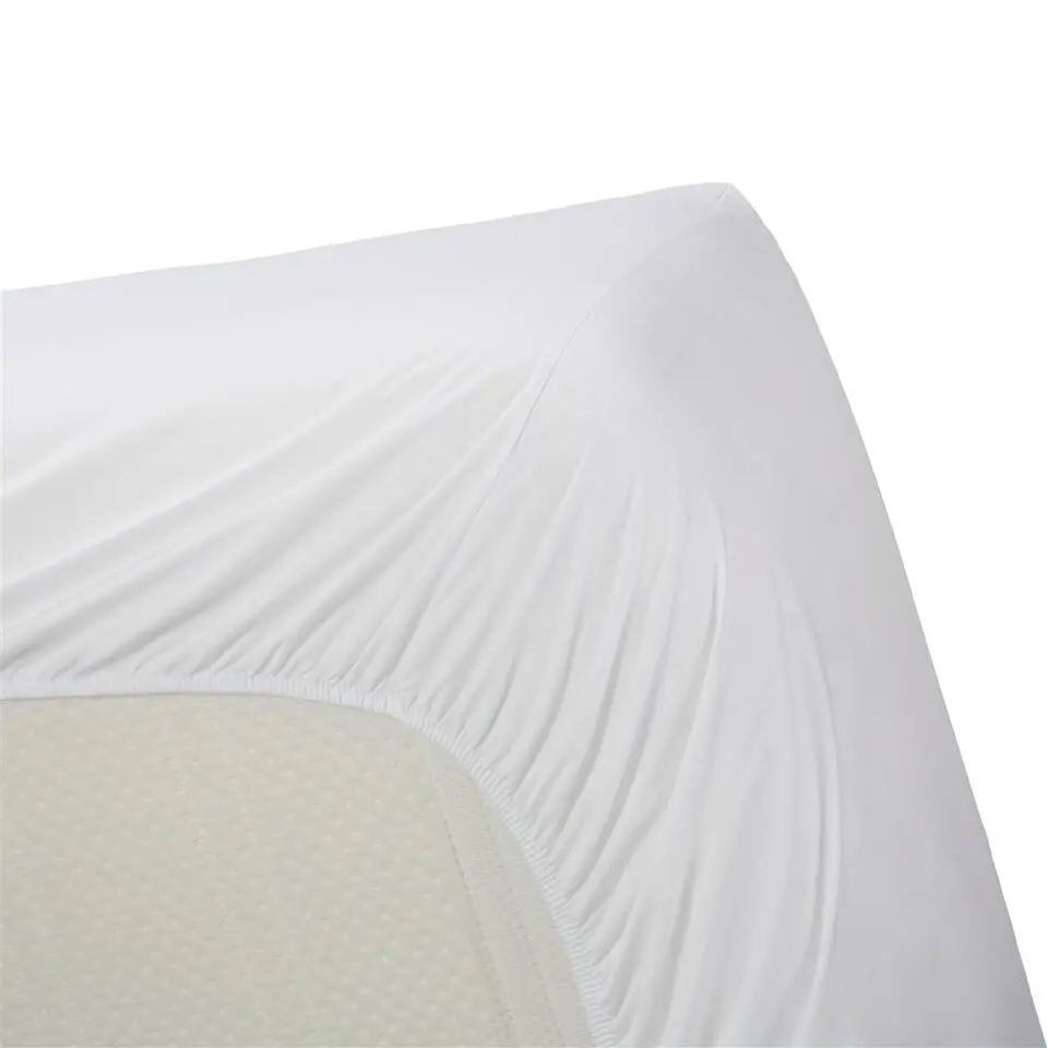 Ambiante Katoen - Hoeslaken - 140x220 - Wit