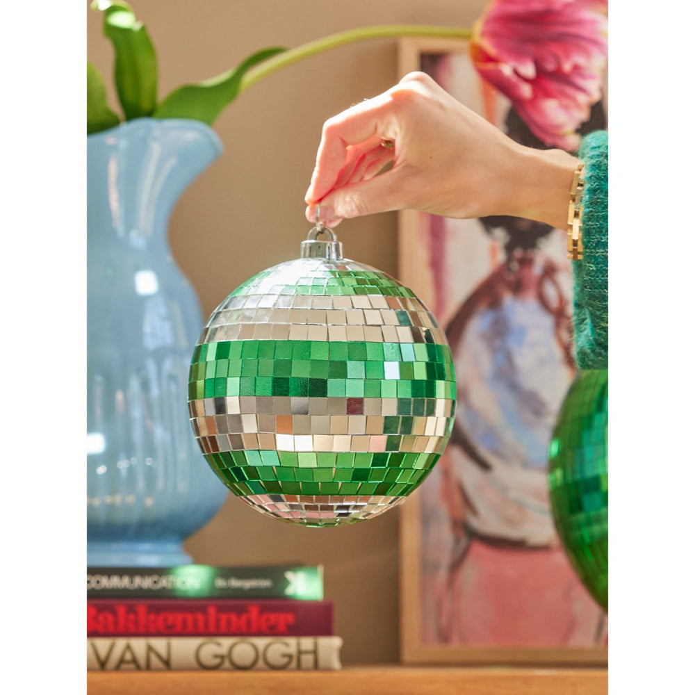 Køb Rice Disco Bold I Dark Green Og Silver Stripes - Medium