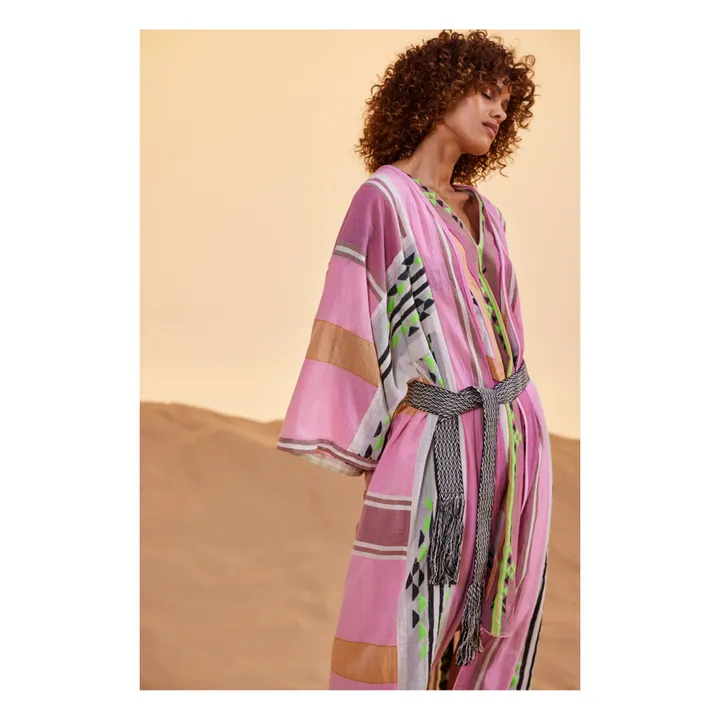 Devotion Twins Robe Kaftan Giasemi | Rose