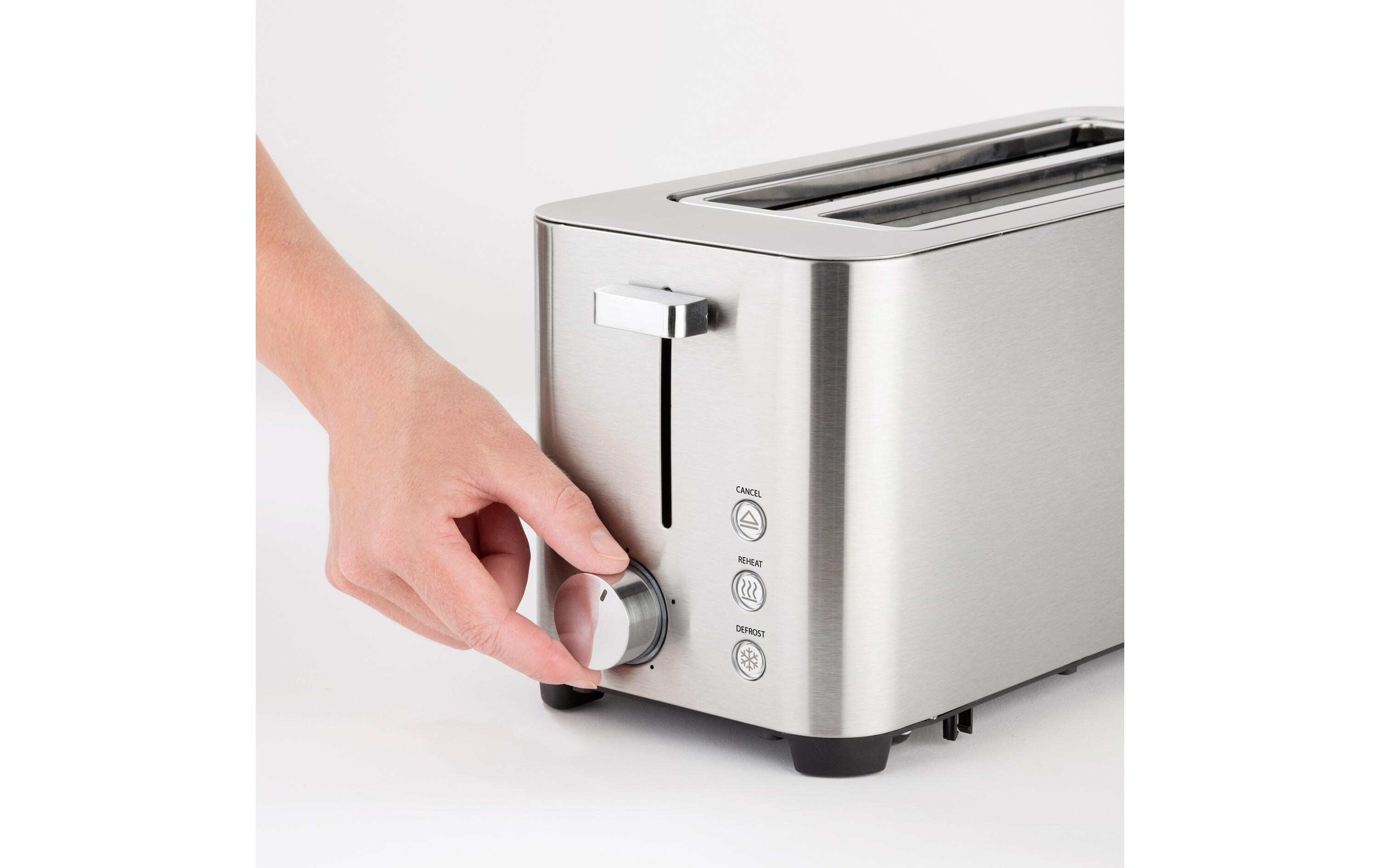 Toaster Classico T4 SilberEdelstahl-Toaster