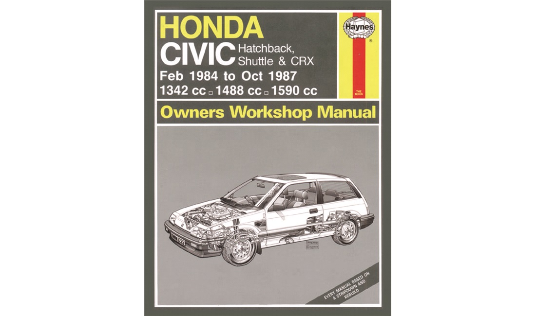 Reparationshåndbog Civic II 10/83-10/87