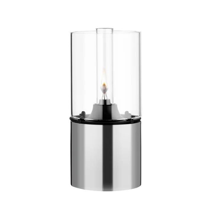 Stelton - Öllampe 1005 mit Glasschirm, klar