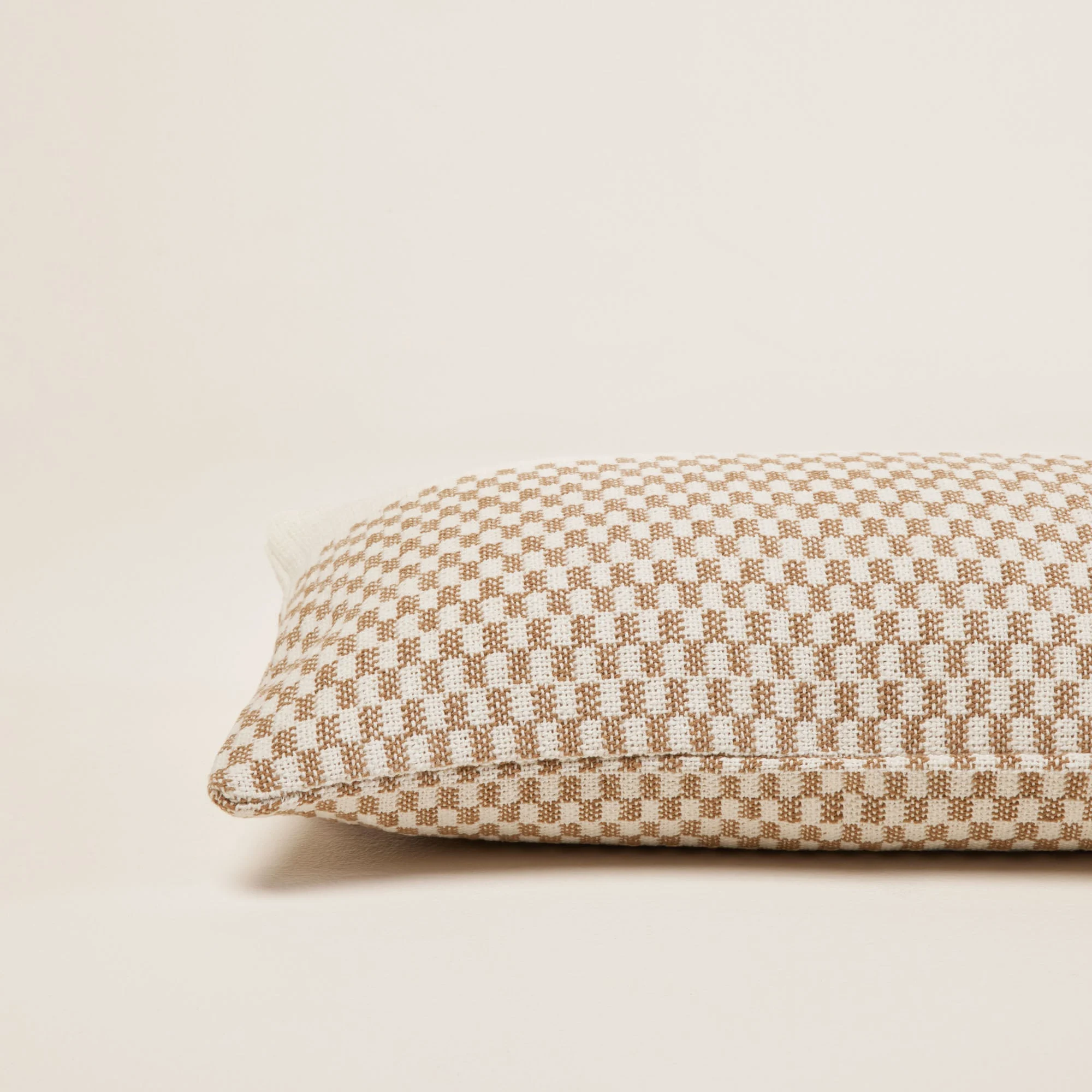 FARIK - Housse de coussin | Marron