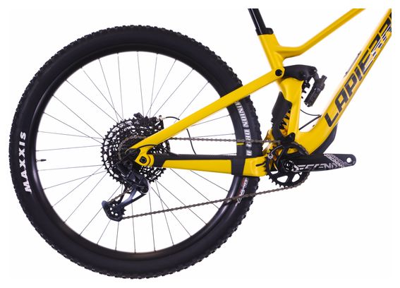 VTT tout suspendu Lapierre Spicy CF 6.9 Sram GX Eagle 12V 29'' Carbone Jaune 2023 - Produit Reconditionné