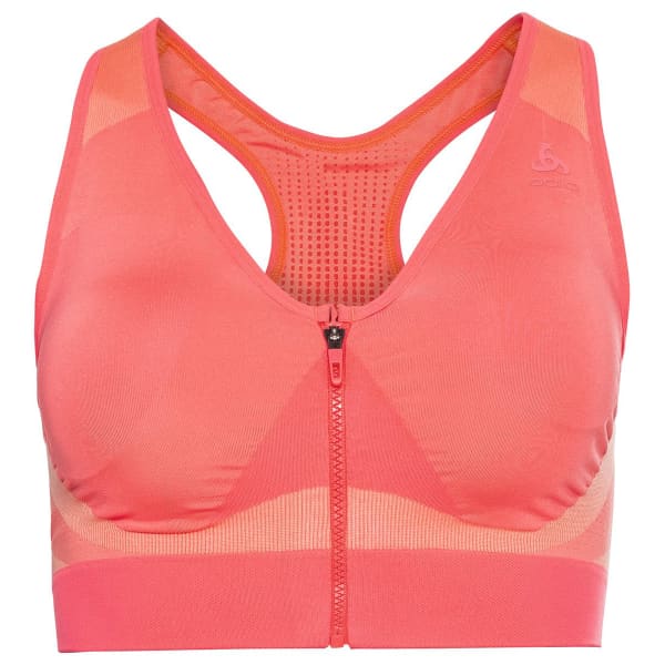 Brassière running ODLO SEAMLESS HIGH SPORTS BRA SIESTA - PEACH PIE