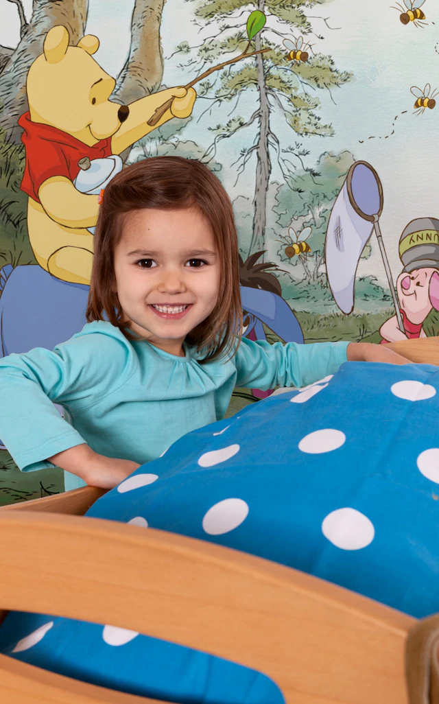 Komar Fototapete »Pooh's House - Grösse 368 x 127 cm« bedruckt glatt Kinderzimmer
