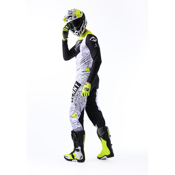 Kenny - Pantalon Performance Stone Blanc / Noir / Jaune