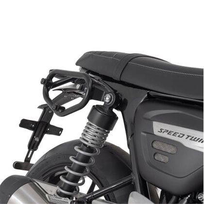 Sacoches cavalières SW-MOTECH SysBag WP M/M (17-23 litres x 2) complet avec support - Noir
