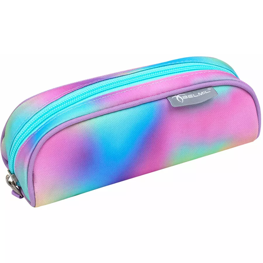 Belmil Schulranzen Mini Fit Schulranzen Set 5-teilig mit Brustgurt Rainbow Color