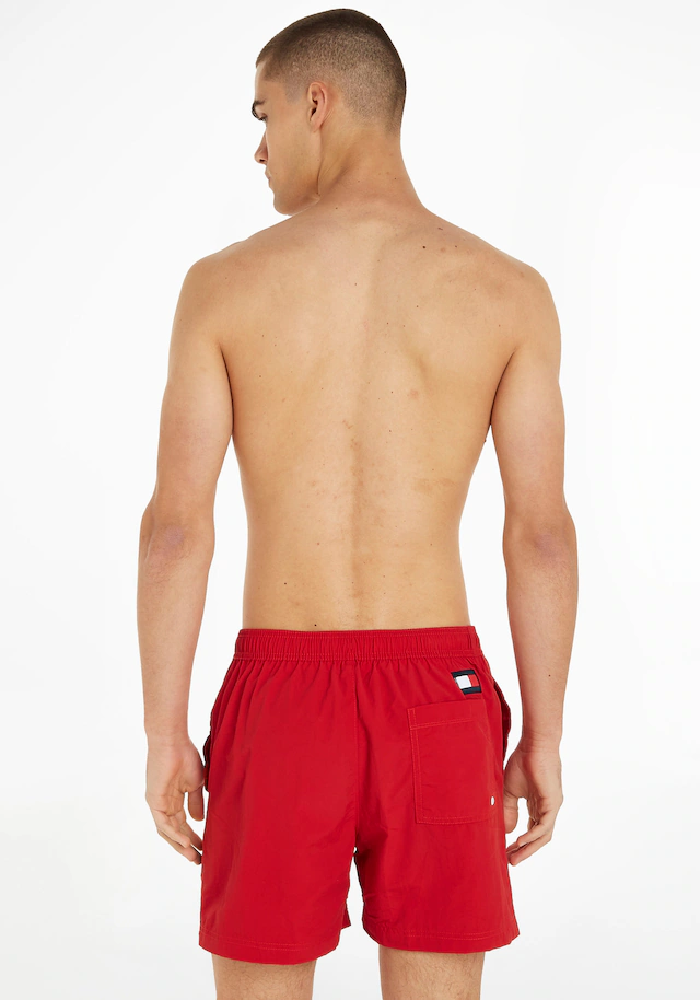 Tommy Hilfiger Swimwear Badeshorts »SF MEDIUM DRAWSTRING« mit Tommy Hilfiger Markenlabel