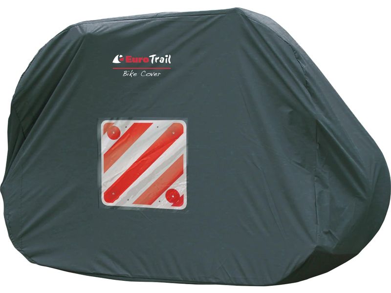 Eurotrail Fahrradhülle für Rückseite max. 4 Räder Caravan-Fahrradträgerabdeckung