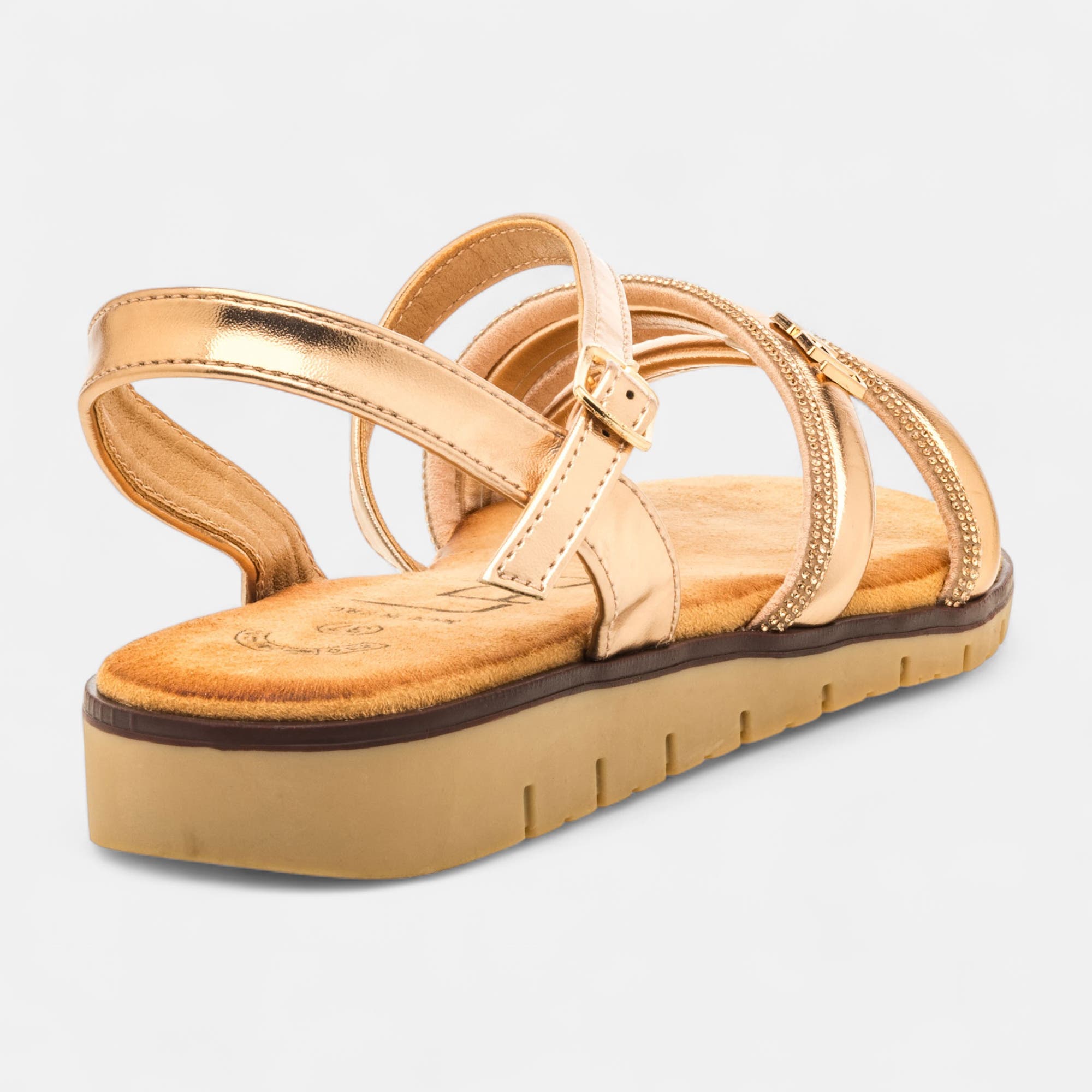 Sandales Femme or