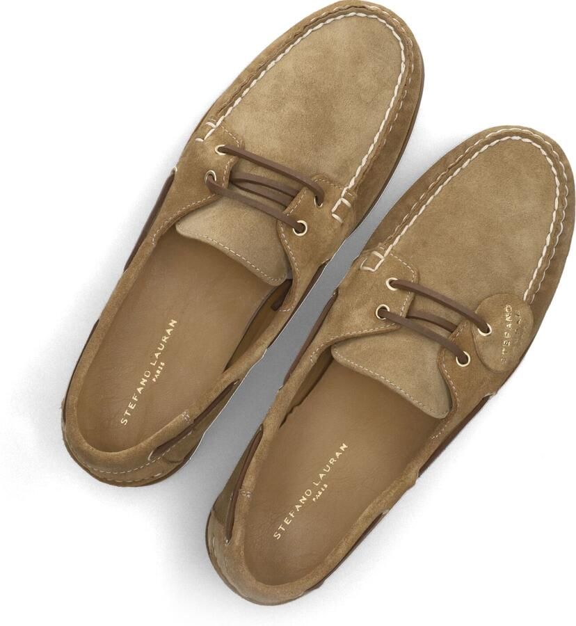 STEFANO LAURAN Veterschoenen Heren 12736 Maat: 40 Materiaal: Suède Kleur: Camel