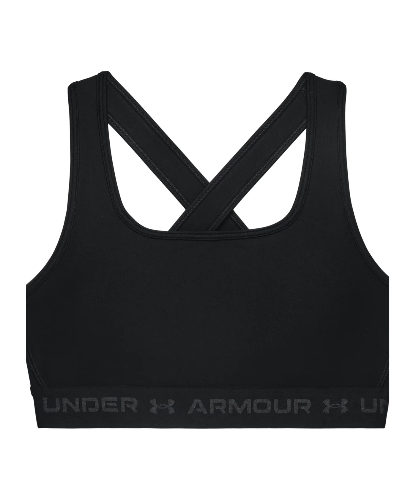 Under Armour Mid Sport-BH Damen Schwarz