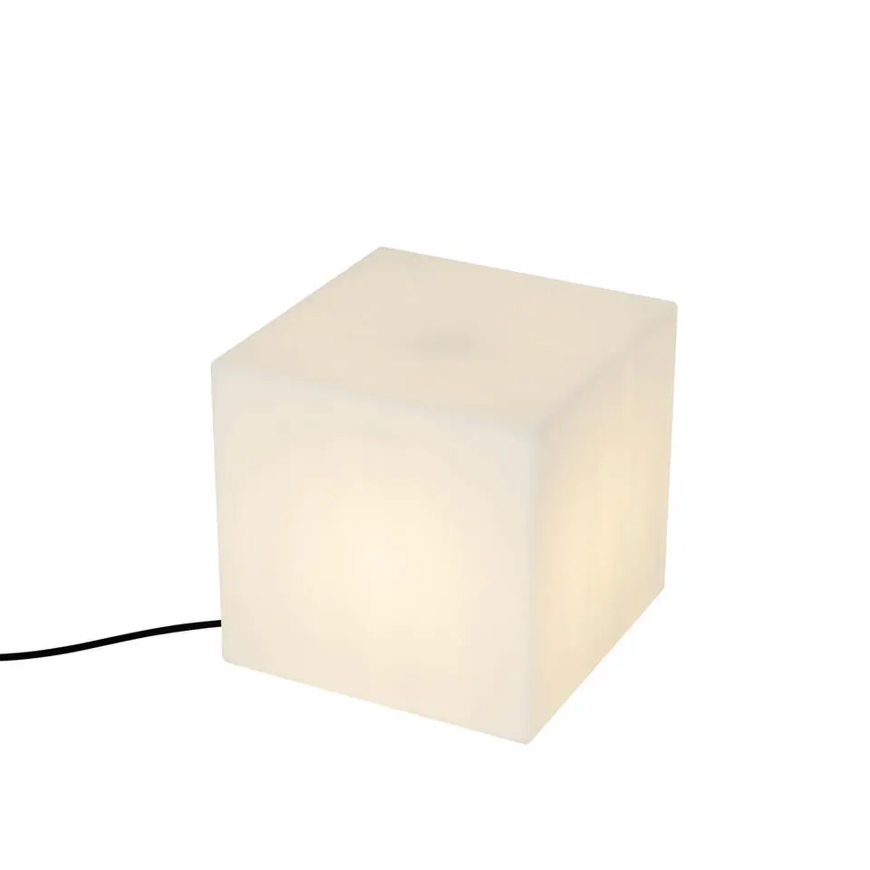Qazqa staande buitenlampen nura wit e27