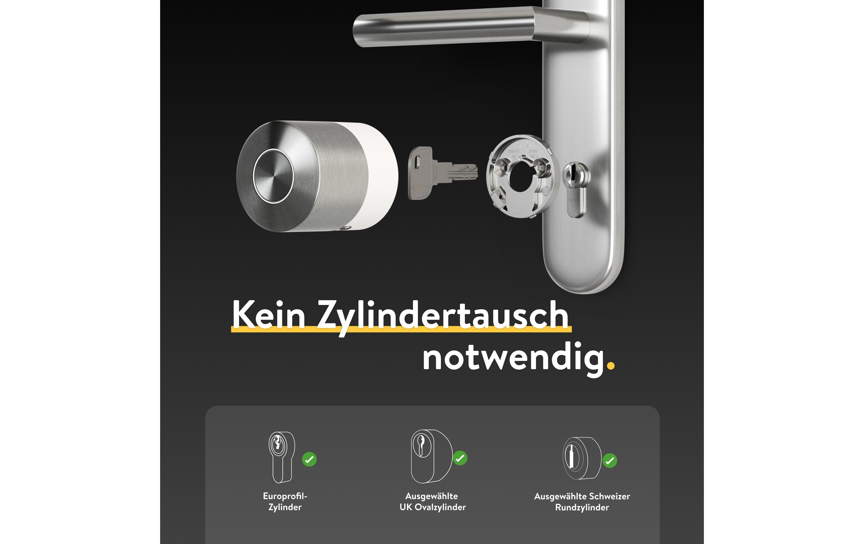 Access Kit PRO (5th Gen) EU-Zylinder Weiss<br>Komplettlösung für modernen Türzugang