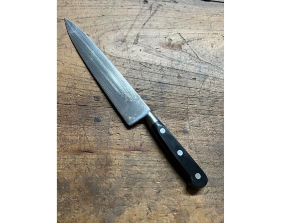 Cuisine 20 cm- Ancienne Forge - Manche Plastique - Carbone Ref 345 Couteaux de cuisine professionnel