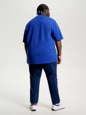Camiseta Plus College Logo Oversized Fit